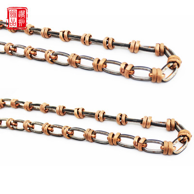 欧盟环保标准五金镀铜铁质手工链条B-86 产品详解与供应信息